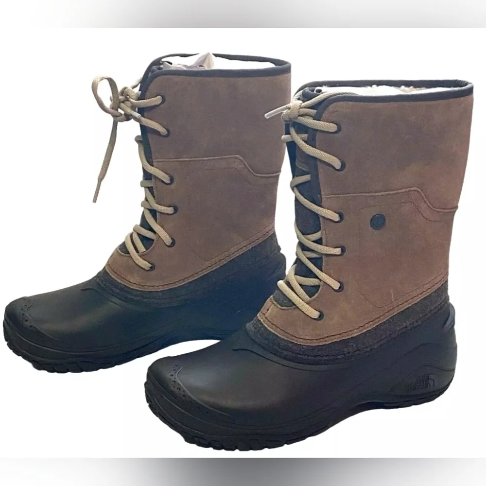The North Face Shellista II Roll-Down Boots Waterproof Size 6 MSRP $130